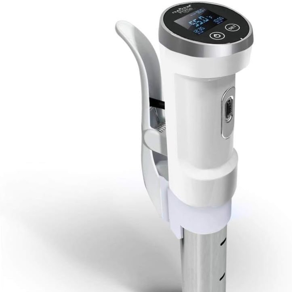 NutriChef Ultra-Quiet Sous Vide Cooker, 1200 Watt Thermal Immersion Circulator